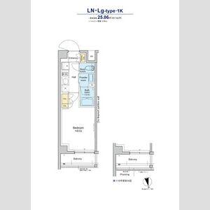 RESIDENCE KOENJI(1K/3階)の間取り写真