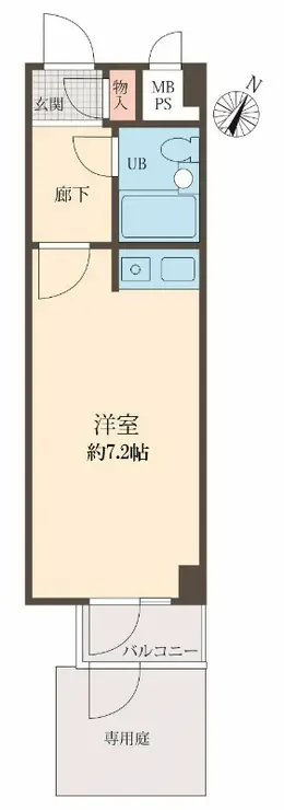 ライオンズマンション三鷹台 1階階 間取り