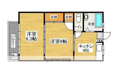 フェリーチェ吉祥寺 2階階 間取り