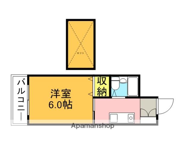 エジャンス東小金井 2階階 間取り