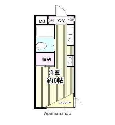 パークサイド野川公園 2階階 間取り