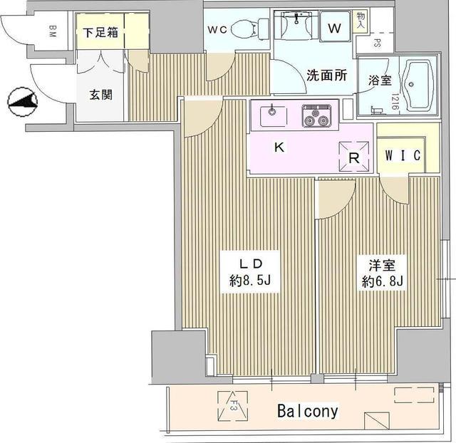 フェアステージ武蔵野 10階階 間取り