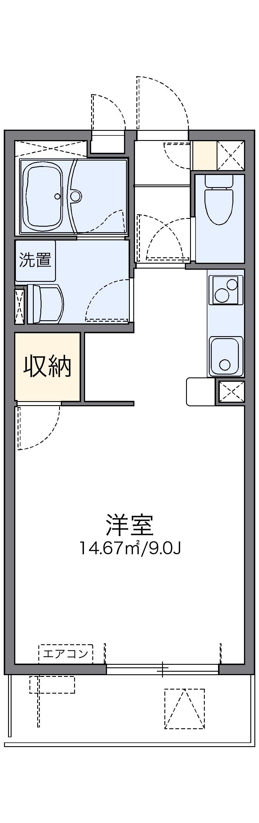 レオネクストエターナル 1階階 間取り