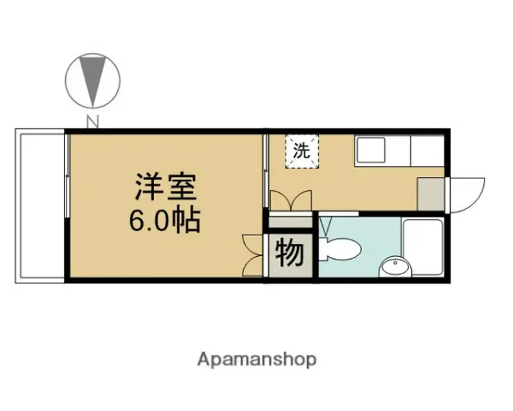 メゾンあかしあ 1階階 間取り