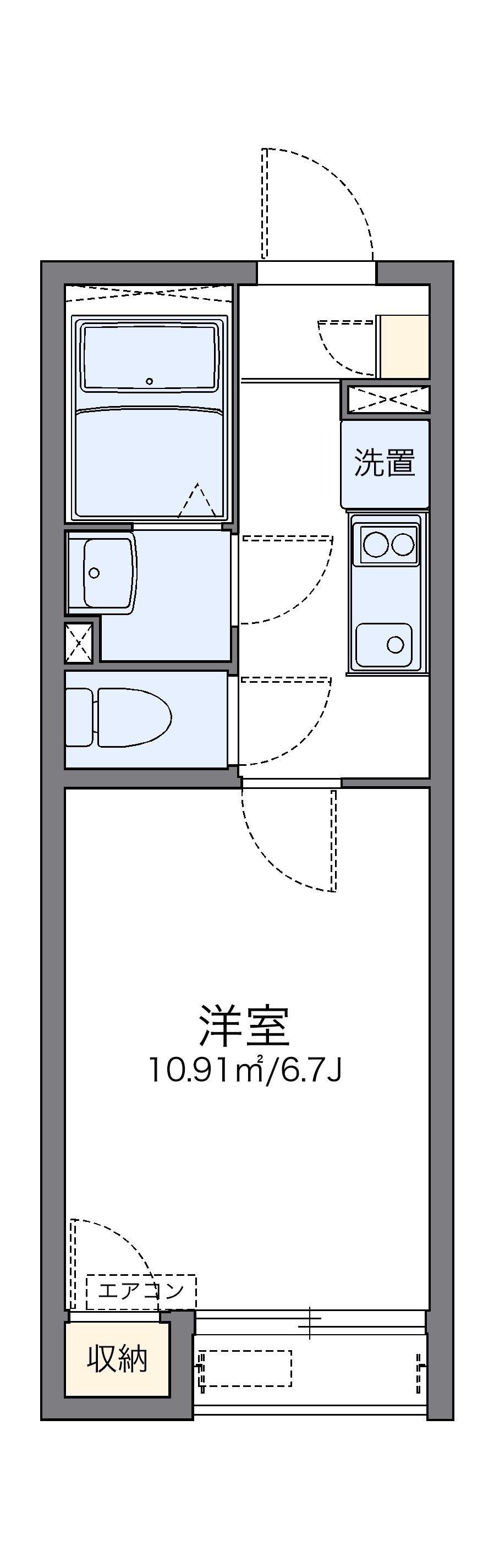レオネクストシャトン 2階階 間取り