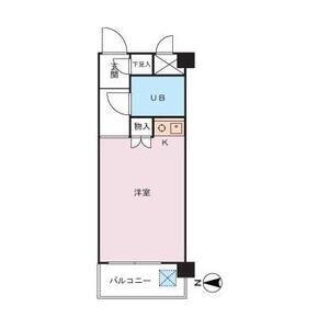 セザールプラザ府中 2階階 間取り
