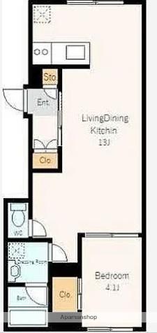 コフレ吉祥寺本町(1LDK/3階)の間取り写真