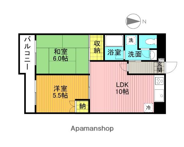 フォルジュ・山田 3階階 間取り