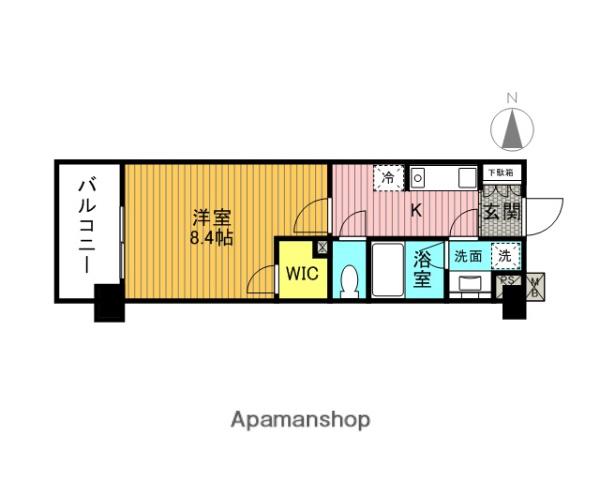 パレステージ青井ナチュラコート 1階階 間取り
