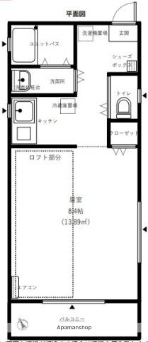 ダイユー34番館(1K/1階)の間取り写真