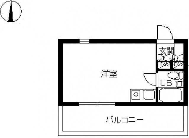 スカイコート青戸 4階階 間取り
