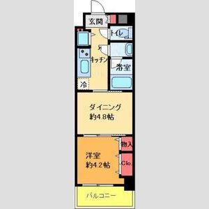 日神デュオステージ亀戸 3階階 間取り