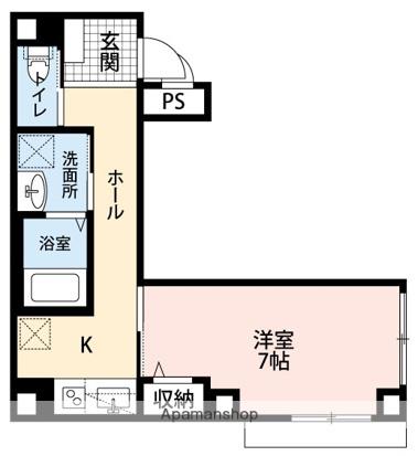 MAISON PRIMAVERA ーメゾンプリマベーラー(1K/2階)の間取り写真