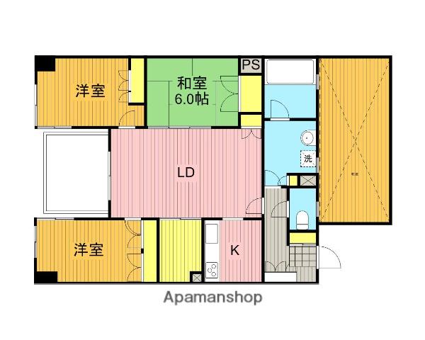 コスモフォーラム武蔵小金井 11階階 間取り