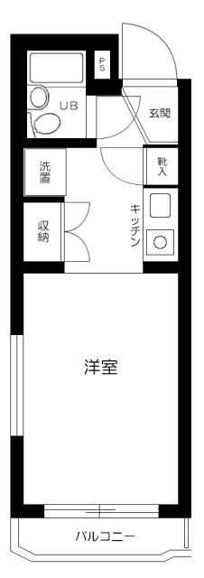 ワールドパレス永福町 4階階 間取り