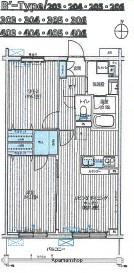 HF新横浜レジデンス 2階階 間取り
