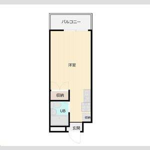 パールマンション柳沢(1K/2階)の間取り写真