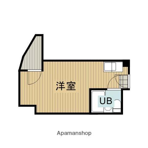 本郷ウッドフィールド(ワンルーム/3階)の間取り写真