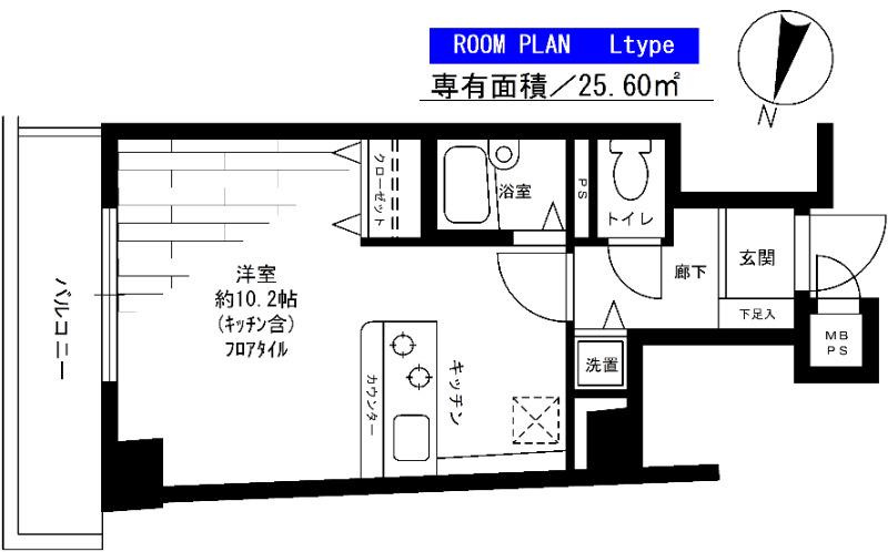 ステージファースト目白 13階階 間取り