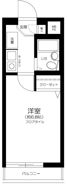 プライム池袋 1階階 間取り