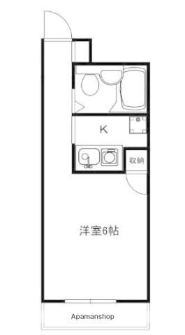 クールバレー南馬込 3階階 間取り