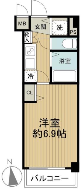 トーシンフェニックス落合公園 5階階 間取り