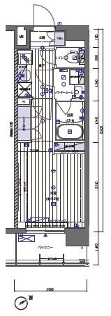 メインステージ板橋本町 12階階 間取り