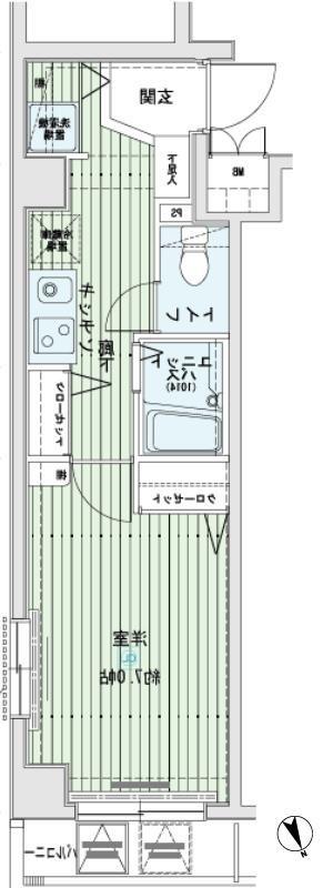 メインステージ久我山 5階階 間取り
