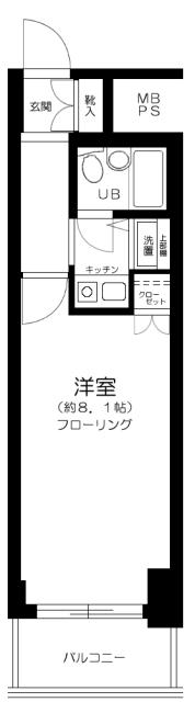 藤和シティコープ大森 9階階 間取り