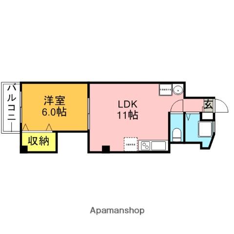 メゾン西荻窪 3階階 間取り