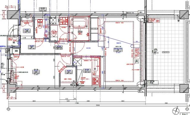 NK青山ホームズ(1LDK/7階)の間取り写真