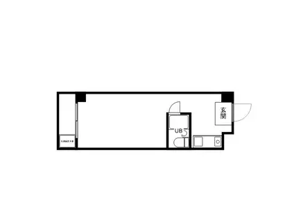 アイエヌジー笹塚(ワンルーム/2階)の間取り写真