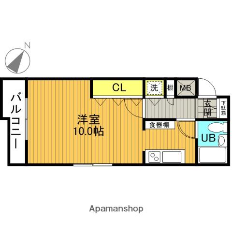 グリーンプラザ東綾瀬3 1階階 間取り