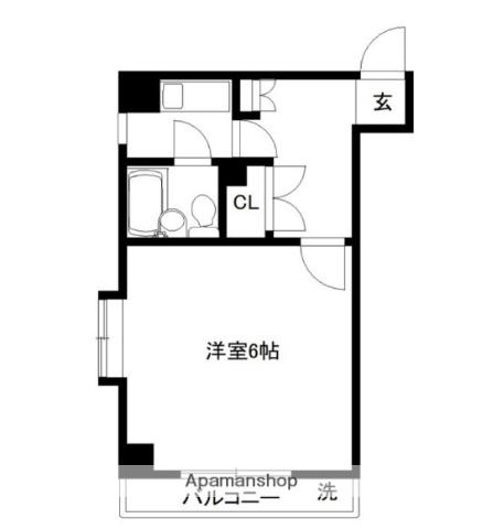 リアライズ東綾瀬(1K/3階)の間取り写真