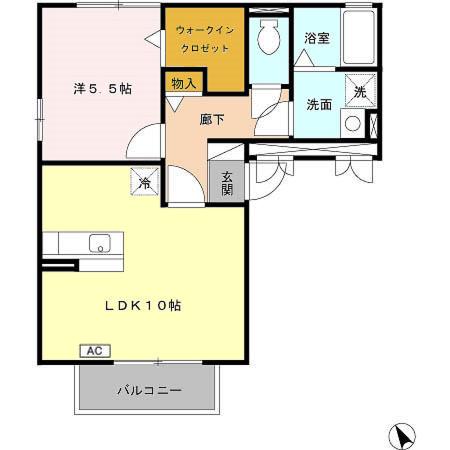 PEACEFULLY 3階階 間取り