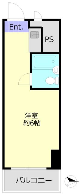 五反田ダイヤモンドマンション 8階階 間取り