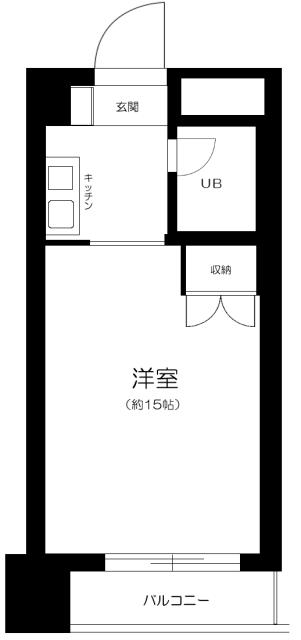 ニュー池尻マンション 5階階 間取り