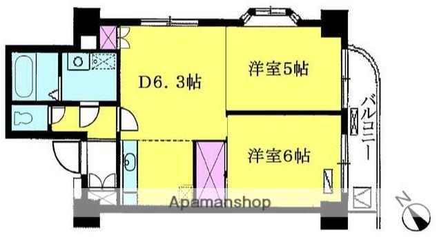 大須賀第二レジデンス 11階階 間取り
