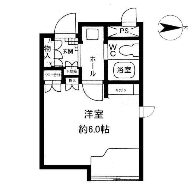 原宿東急アパートメント 3階階 間取り