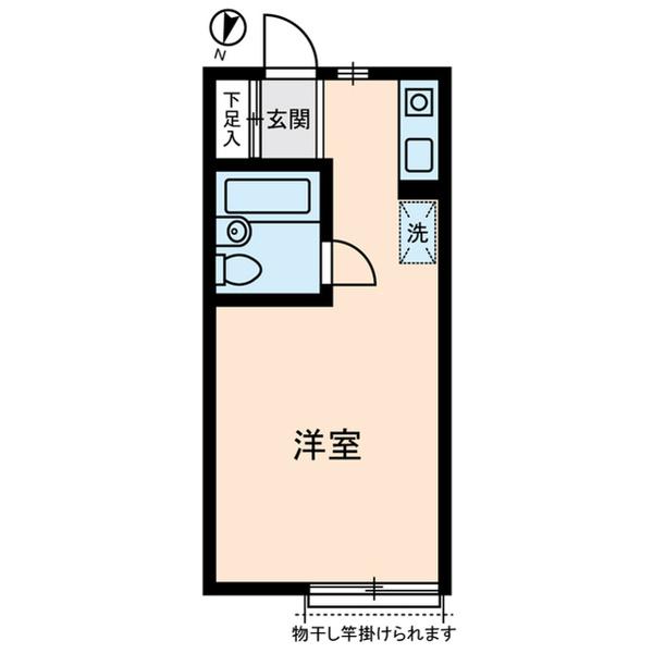 ソレイユ経堂 2階階 間取り