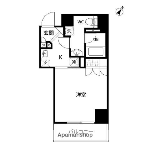 ボンナチュール入谷 9階階 間取り