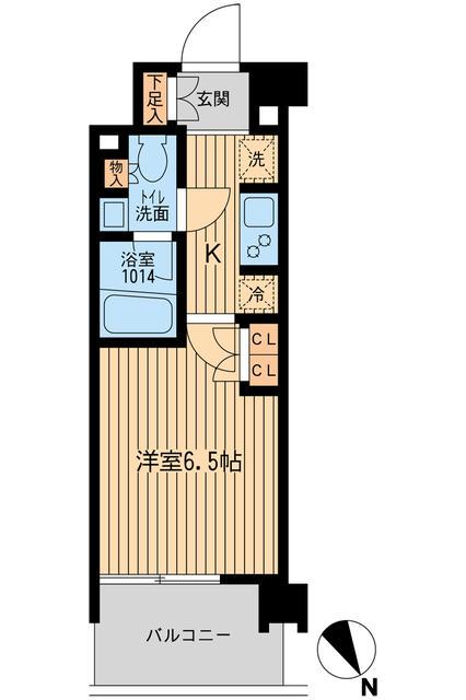 BLESS上池袋 3階階 間取り