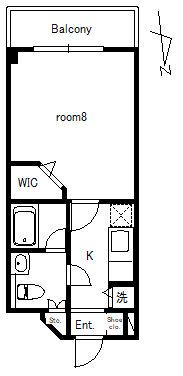 エントピア・レスト(1K/3階)の間取り写真