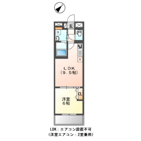 小茂根3丁目マンション工事(1LDK/3階)の間取り写真