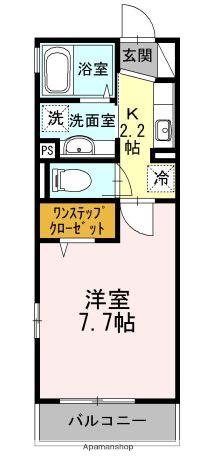 サンモール上井草(1K/2階)の間取り写真