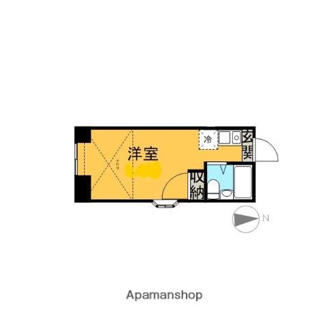 セゾン荻窪(ワンルーム/3階)の間取り写真