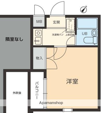 サンパレス吉祥寺 3階階 間取り