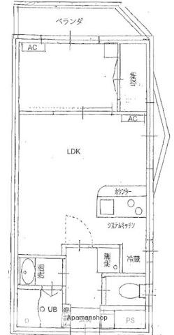 パレスジョージタウン 3階階 間取り