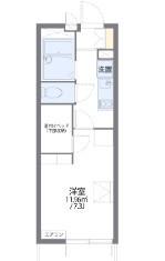 レオパレス小関(1K/3階)の間取り写真