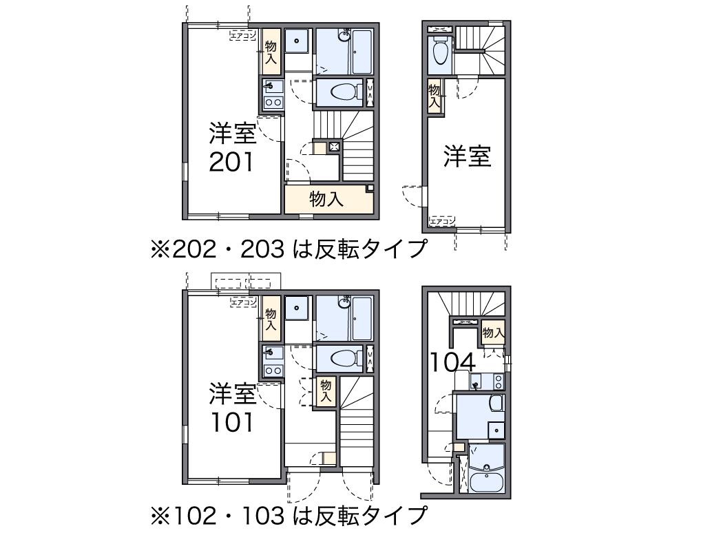 レオネクストコンセルト 1階階 間取り
